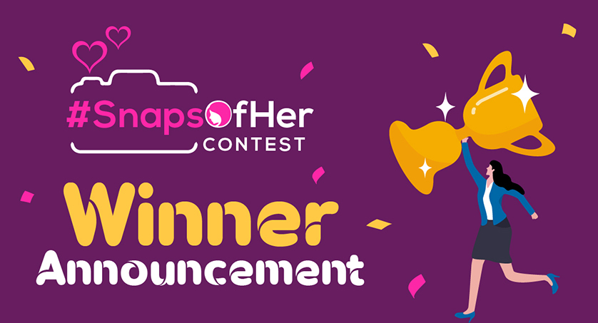 #SnapsOfHer Winner Announced